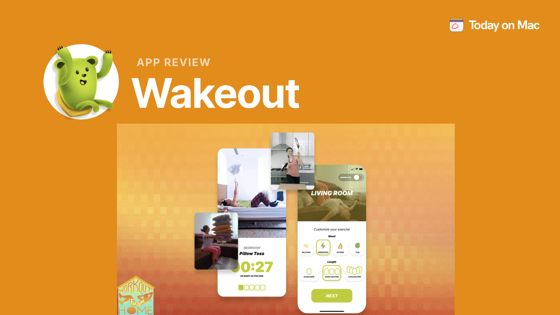 Turn fidgeting into fitness with Wakeout