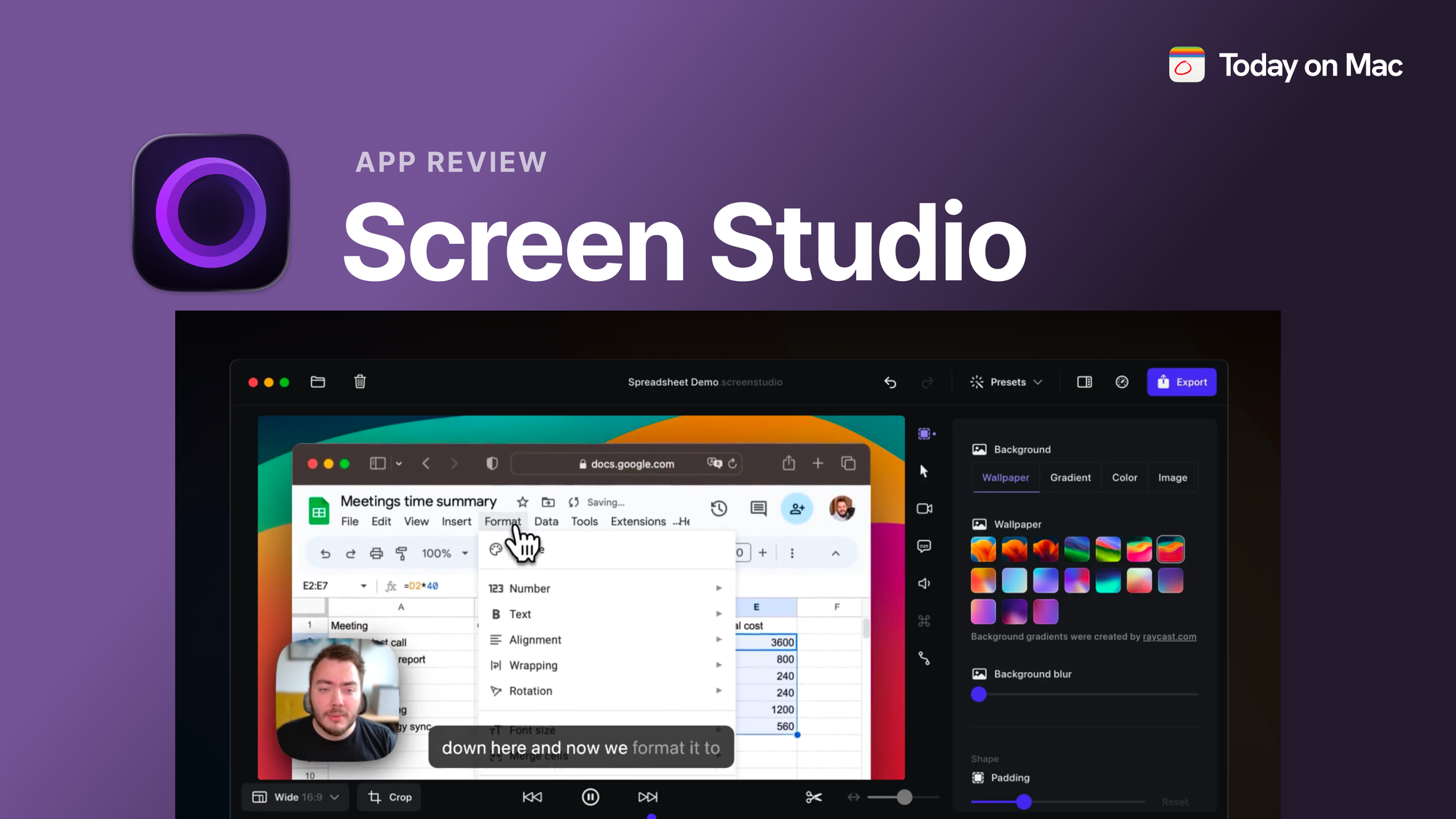 Lights, camera, record, with Screen Studio!